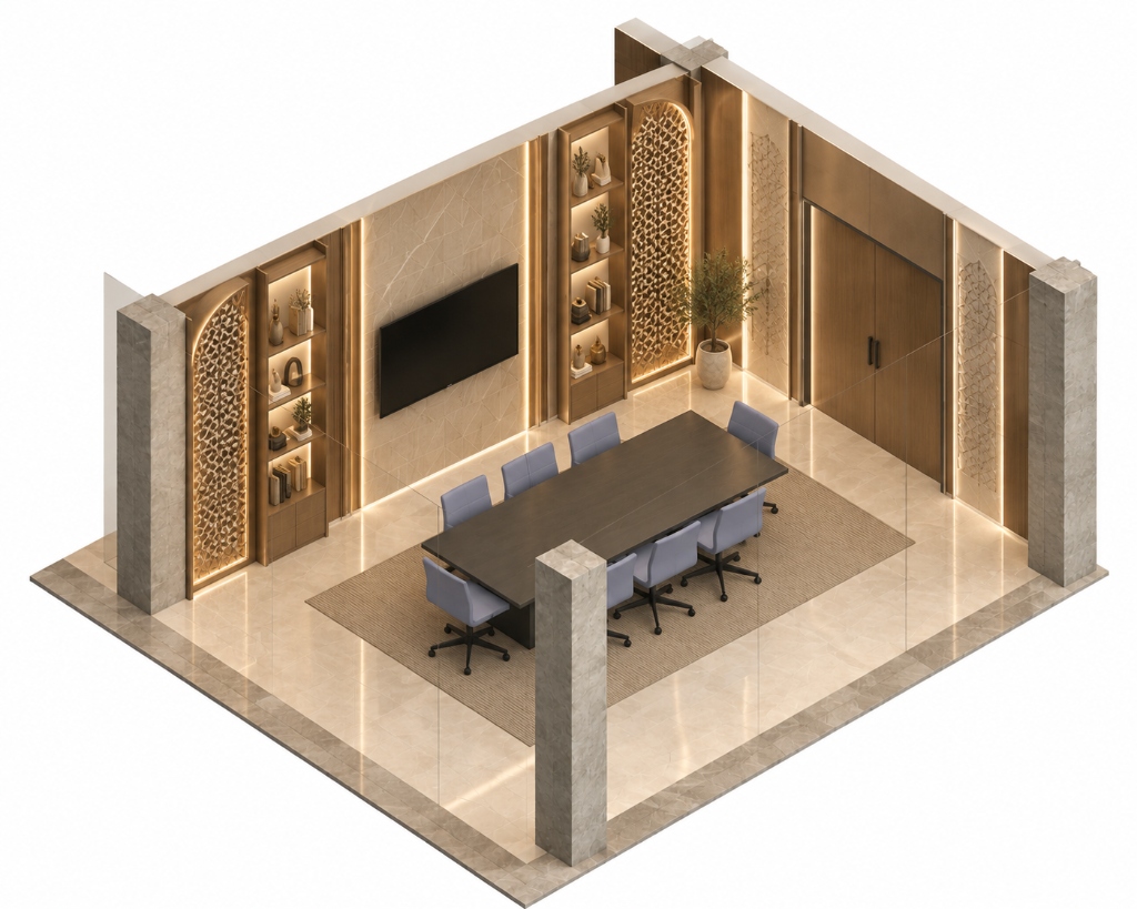 Render Sala de Juntas
