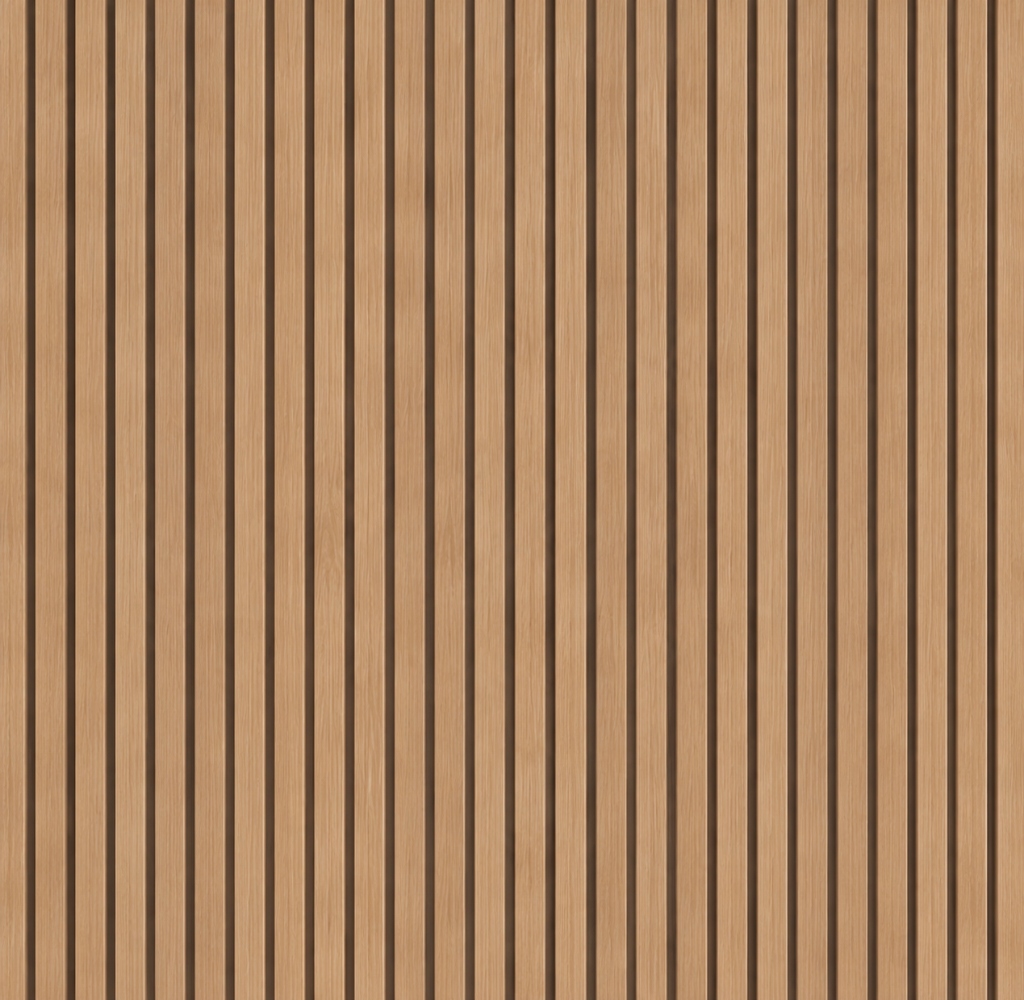 Panel Ranurado 3D WPC Madera Brown Holztek